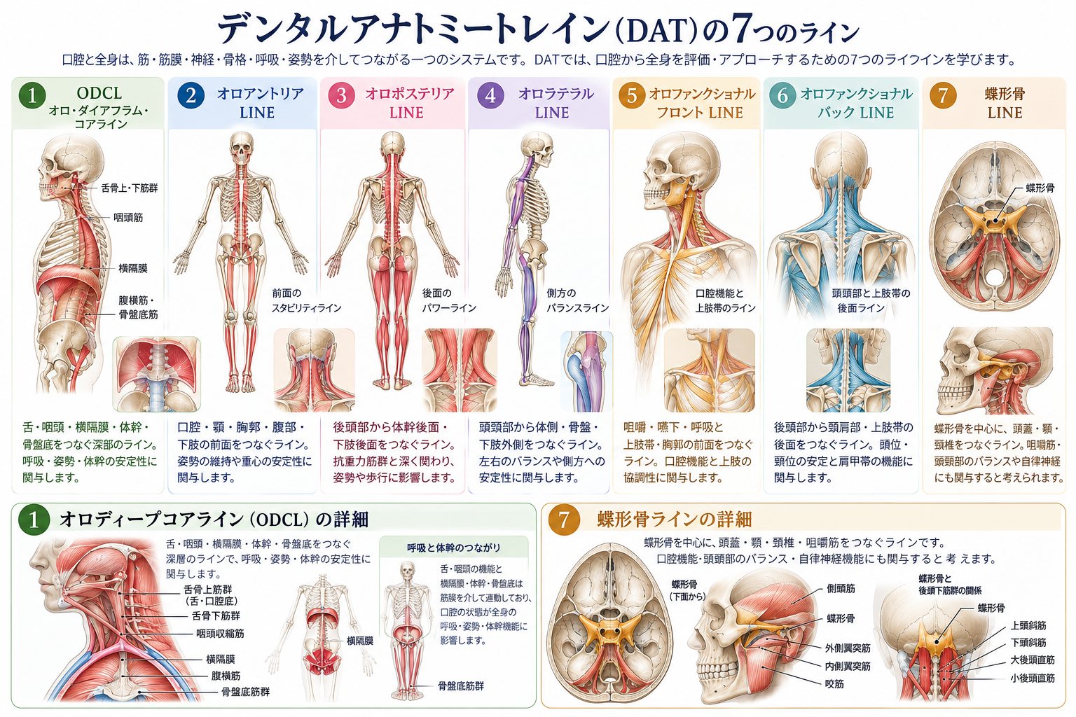 DATの7つのラインの概念図